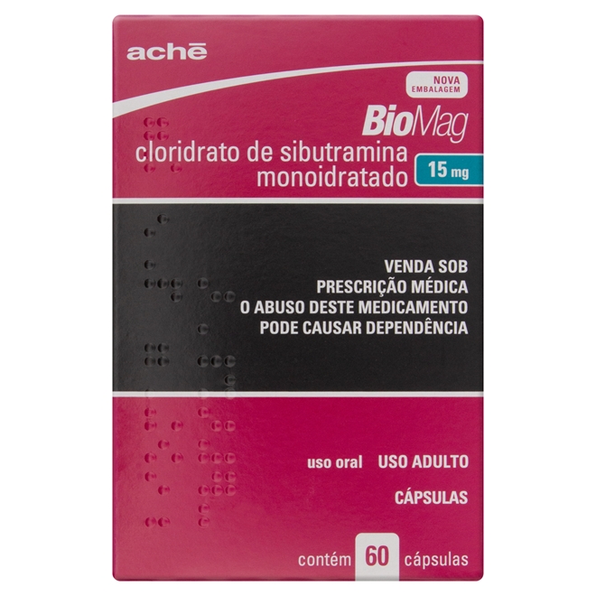 Biomag 15mg com 60 capsulas