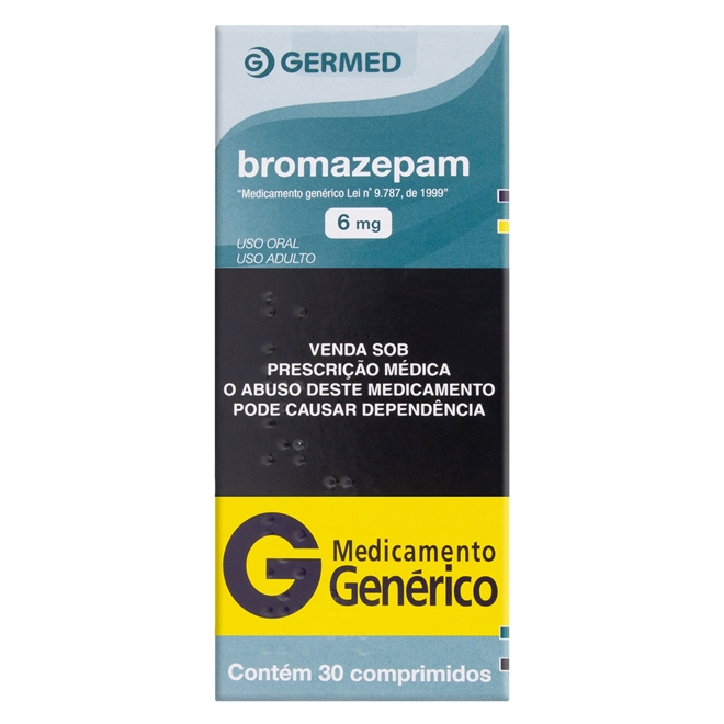 Bromazepam comprimidos